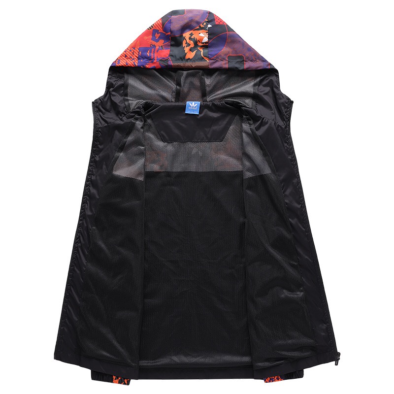 Áo Khoác Hoodie Adidas Chống Thấm Nước Thời Trang Cho Nam Và Nữ
