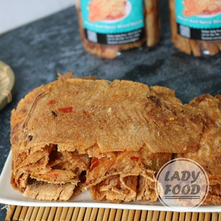 Sỉ mực cán tẩm vị siêu ngon hủ 250gr lady food