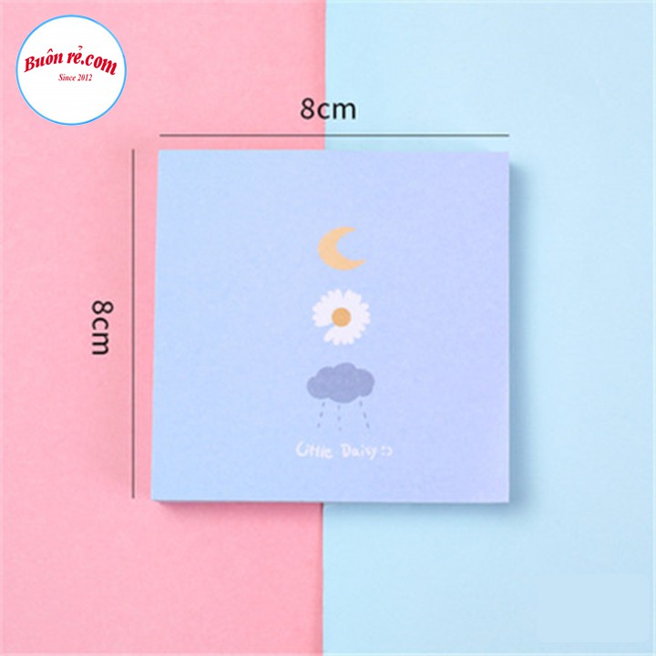 GIẤY NOTE, GIẤY NHỚ GHI CHÚ HÌNH HOA CUTE – Buôn Rẻ 01274