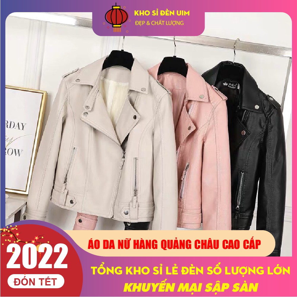 Freeship áo da nữ hàng quảng châu loại cao cấp