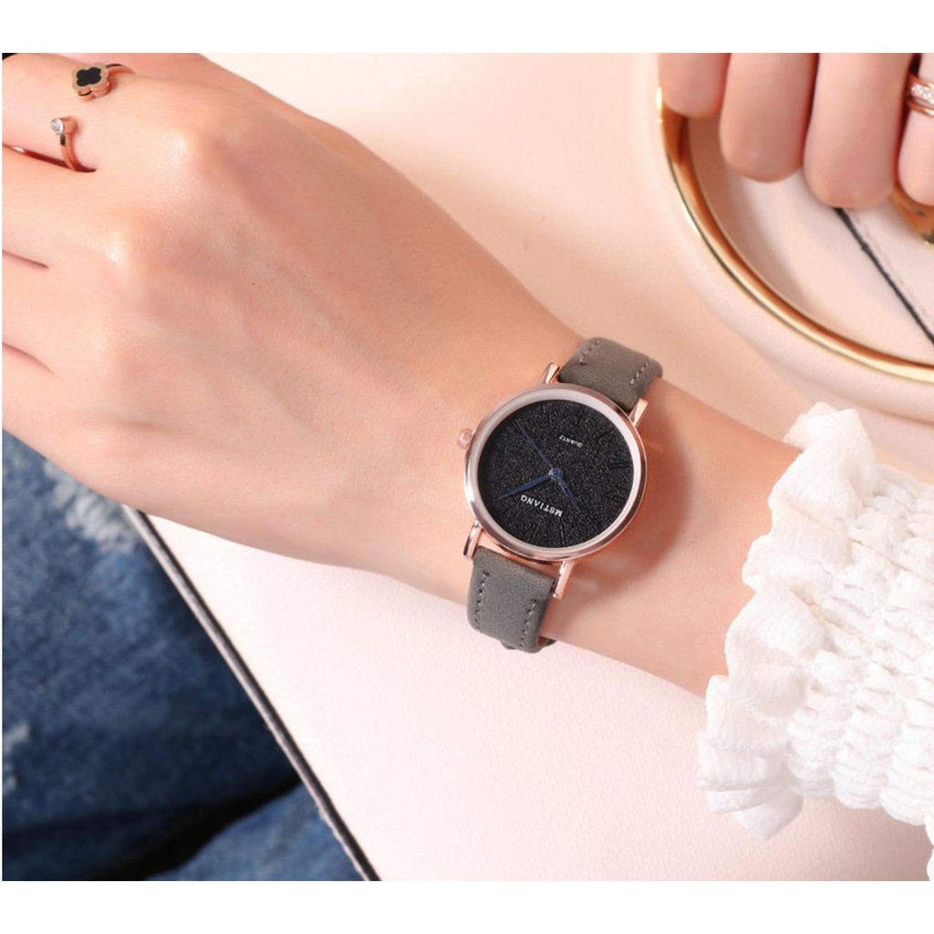 [CỰC ĐẸP] ĐỒNG HỒ NỮ DÂY DA MSTIANQ PHIÊN BẢN BEAUTIFUL GIRL THỜI TRANG CỰC ĐẸP | BigBuy360 - bigbuy360.vn