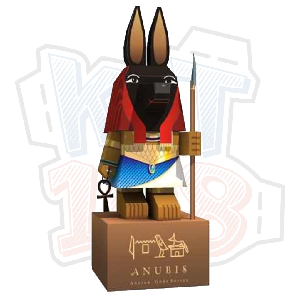 Mô hình giấy đồ chơi Anubis - Ancient Egyptian God