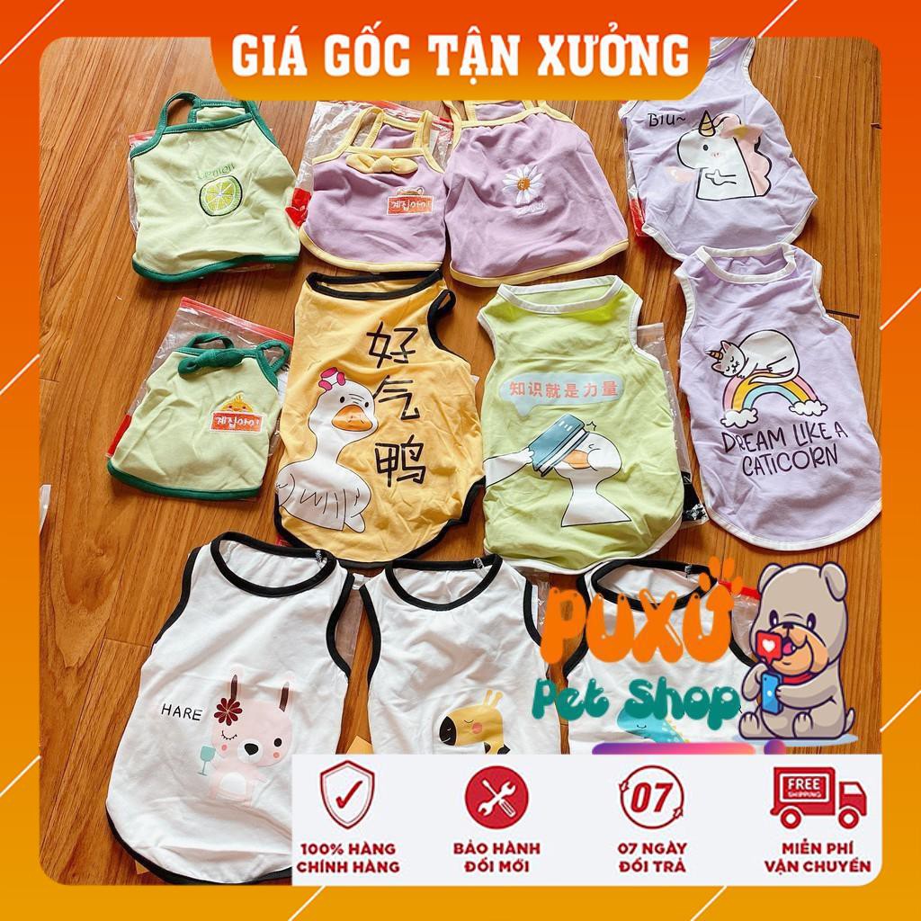 Quần Áo Thú Cưng 😍𝗛𝗢𝗧 𝗦𝗔𝗟𝗘😍 CAO CẤP GIÁ RẺ THOÁNG MÁT NHIỀU SIZE CHO BÉ TỪ 1 - 10 KG