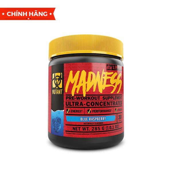 Bột tăng sức mạnh Pre-Workout Mutant Madness  nhập khẩu Canada - Gymstore
