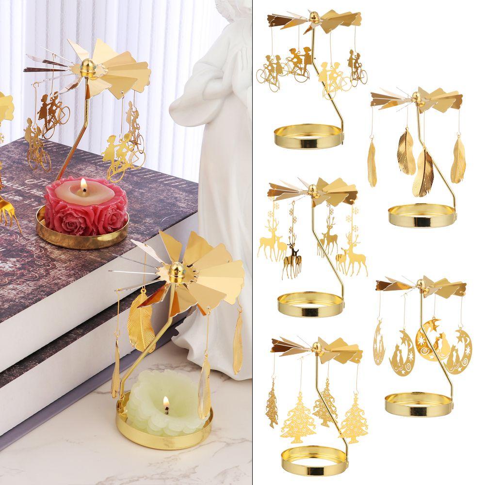Giá Đỡ Nến Để Bàn Trang Trí Tiệc Cưới / Giáng Sinh