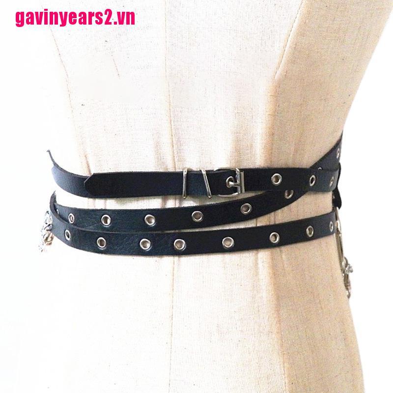 Bộ 2 Dây Đeo Vớ Giả Da Thời Trang