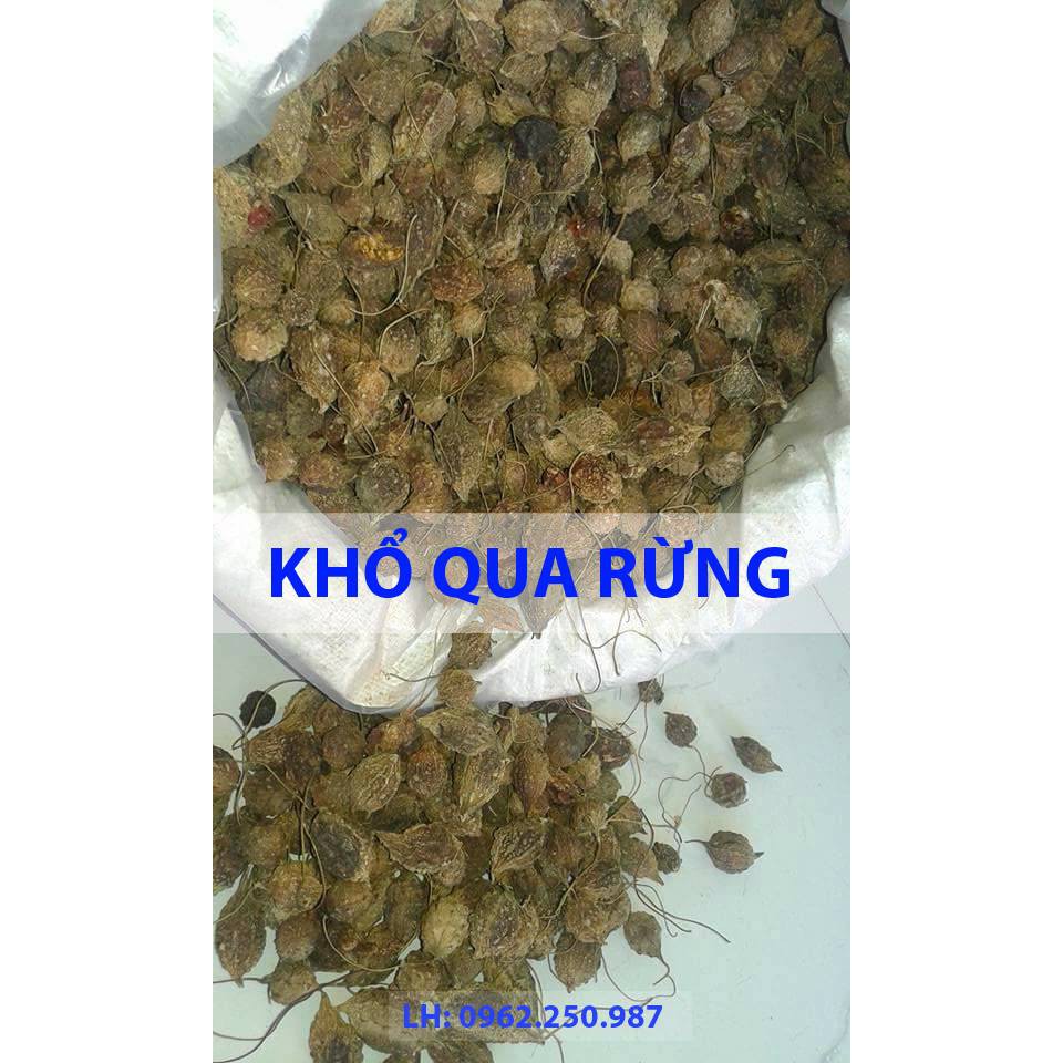 Trà khổ qua rừng, (500g) mướp đắng rừng, huyết áp cao, mát gan, thanh nhiệt, giải độc