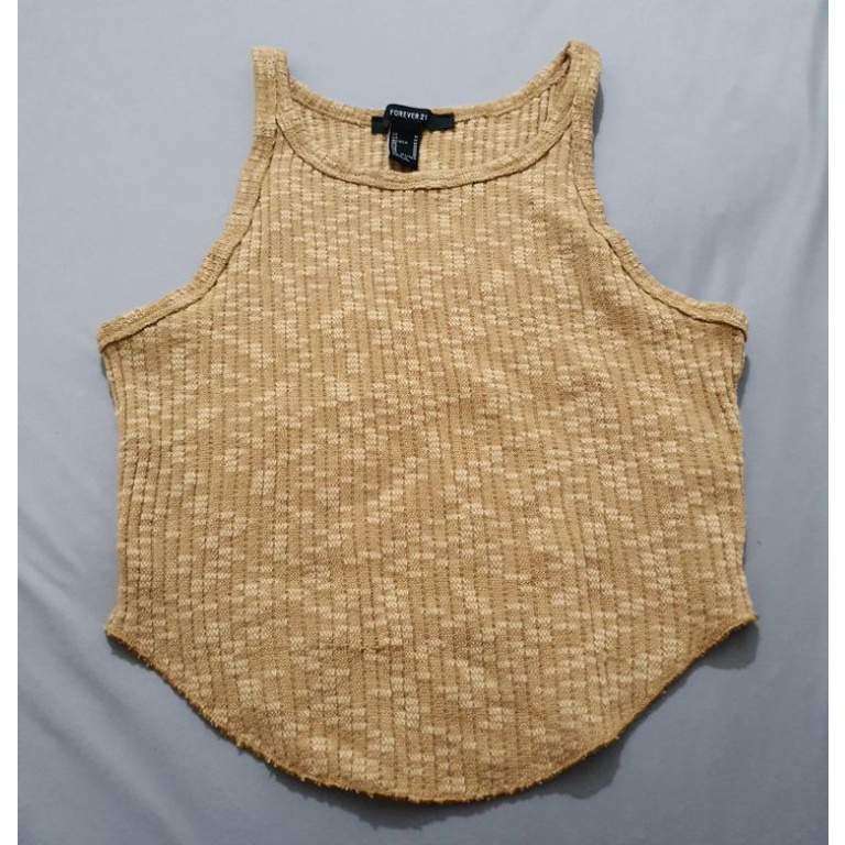 Croptop thun gân F21