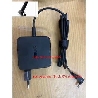 Sạc Laptop Asus 19V - 2.37A zin, Sạc chân vuông nhỏ 1.35 dành cho máy X453 X553 E402 E502 X441- FREE SHIP ĐƠN TỪ 50K