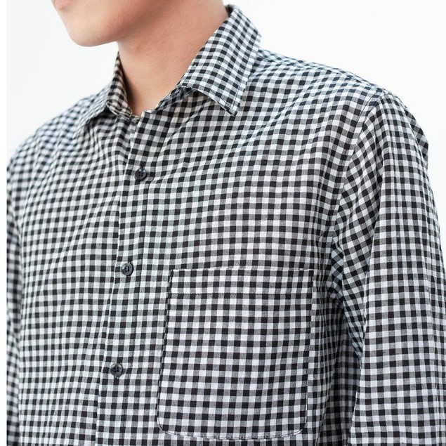 Áo sơ mi kẻ dài tay LOOK NOAH SHIRT