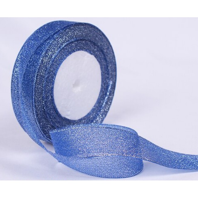 Cuộn ruy băng kim tuyến màu 1-2-4cm dài 22m