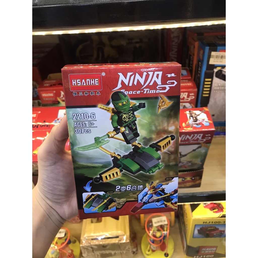 Minifigures Các Nhân Vật Trong Ninjago Full Trang Bị - Đồ Chơi Lắp Ghép Mini Ninja