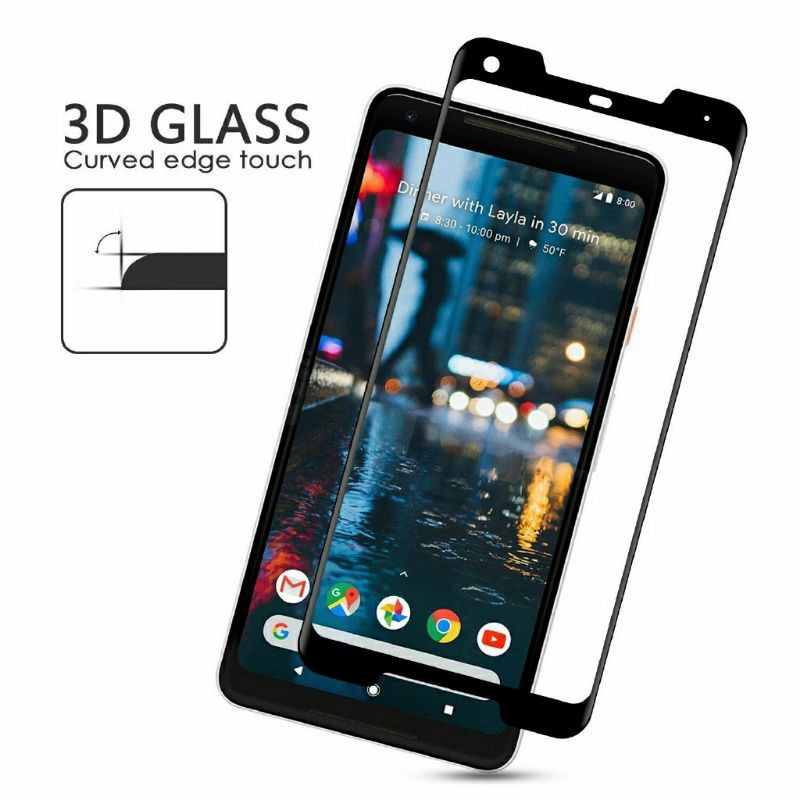 Kính cường lực 4D Full màn cho pixel 2 XL