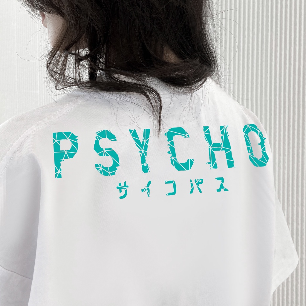 Áo thun unisex tay lỡ PSYCHO 5 mẫu nam nữ form rộng T-oversize chuẩn châu Âu - LUNACY TB02 | BigBuy360 - bigbuy360.vn