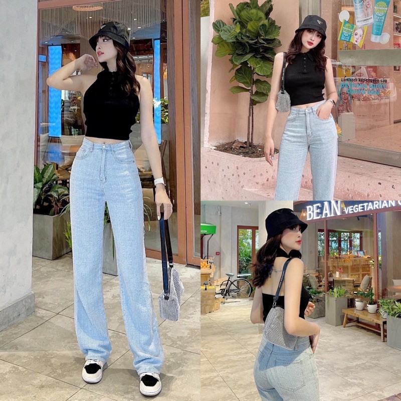 Áo len Croptop Cổ Bẻ Polo Miss Sumey Chuẩn Xịn Loại 1
