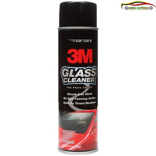 Chai xịt vệ sinh kính dạng bọt 3M Glass Cleaner 538G