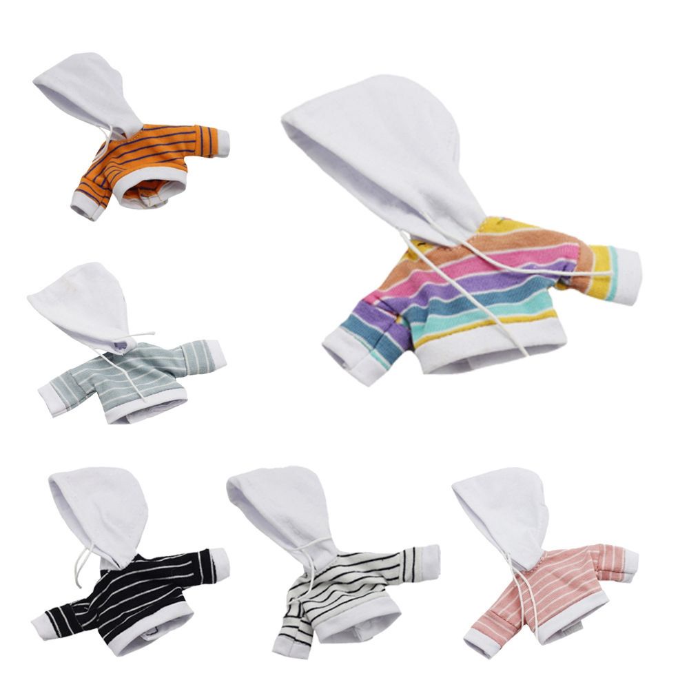 Áo sweater tay dài 6 màu kẹo kiểu dáng thời trang cho búp bê 1/11 1/12