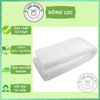 Bông lọc nước SENDA trắng cho hồ cá cảnh thủy sinh