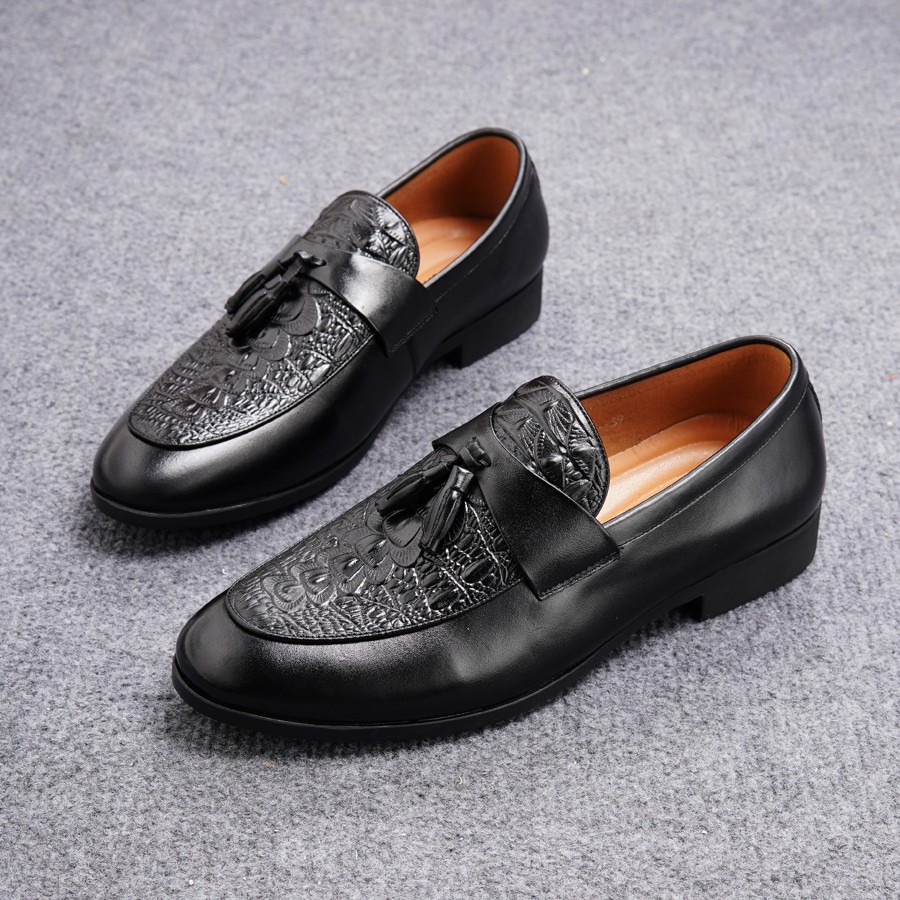 Giày lười nam da bò cao cấp Tino TN04 - giày da bò nam cao cấp * # | BigBuy360 - bigbuy360.vn