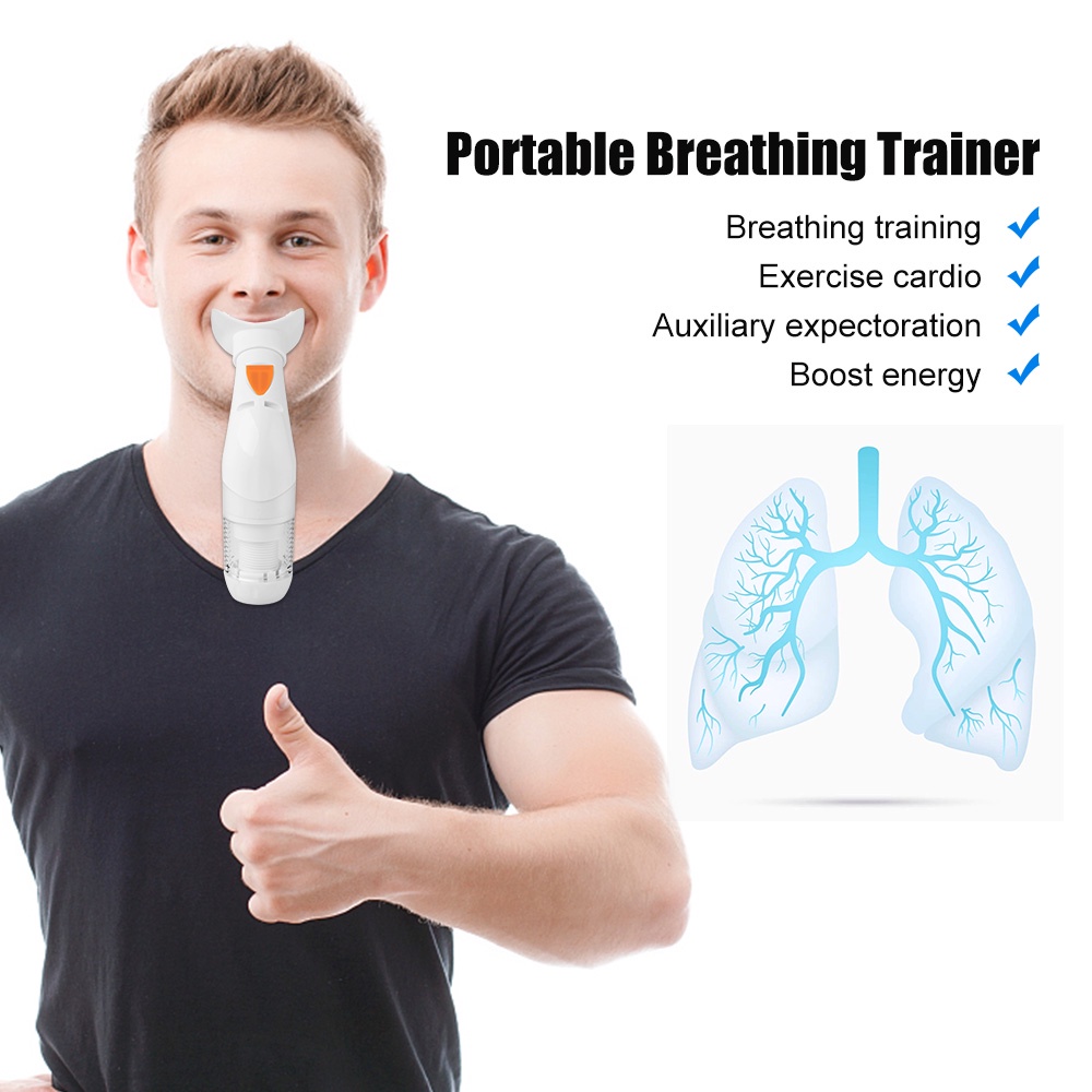 Dụng Cụ Tập Thở Salorie 10 Bánh Răng Có Thể Điều Chỉnh Trái Tim