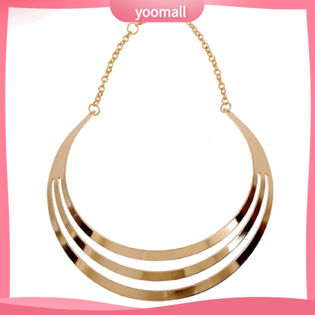 Vòng Cổ Nhiều Lớp Bằng Hợp Kim Chống Thấm Nước Độc Đáo Thời Trang