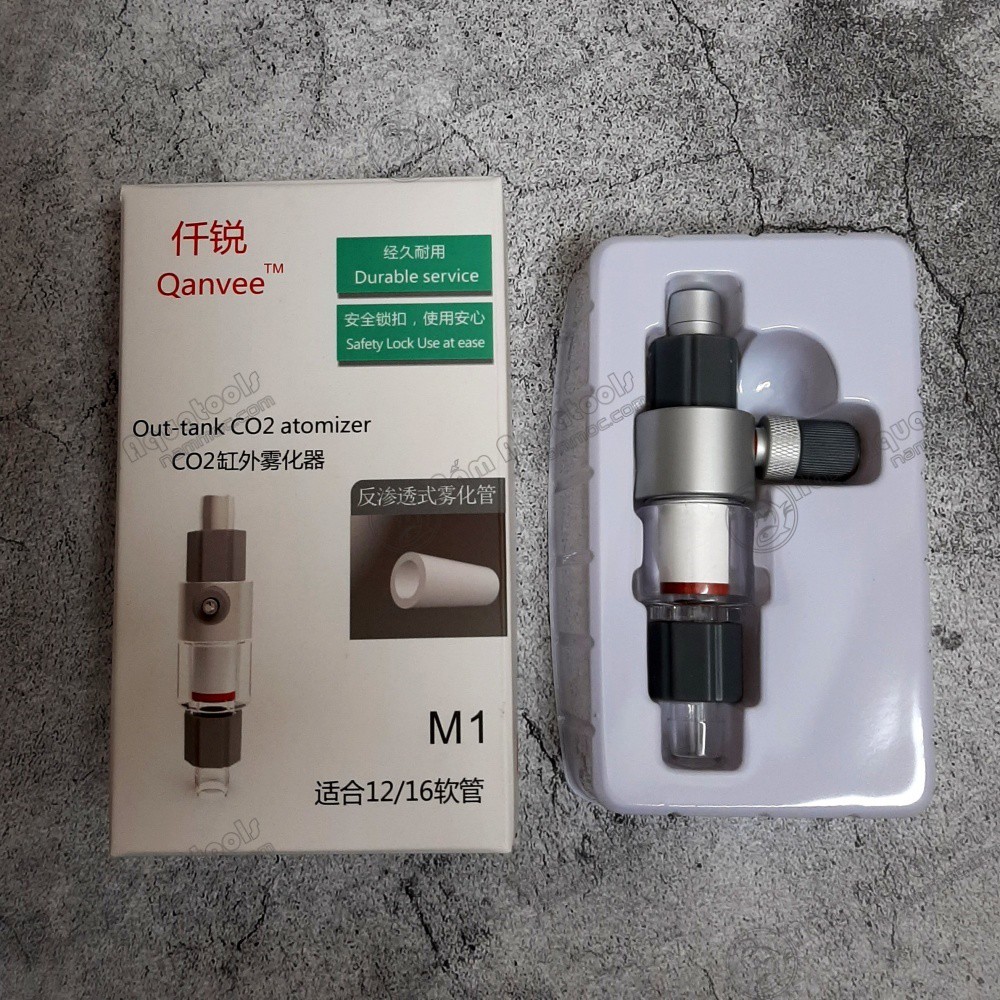 [Mã PET50K giảm Giảm 10% - Tối đa 50K đơn từ 250K] Bộ Trộn CO2 Qanvee - Bộ Trộn Sứ Nhỏ Gọn, Hiệu Quả Cho Bể Thuỷ Sinh