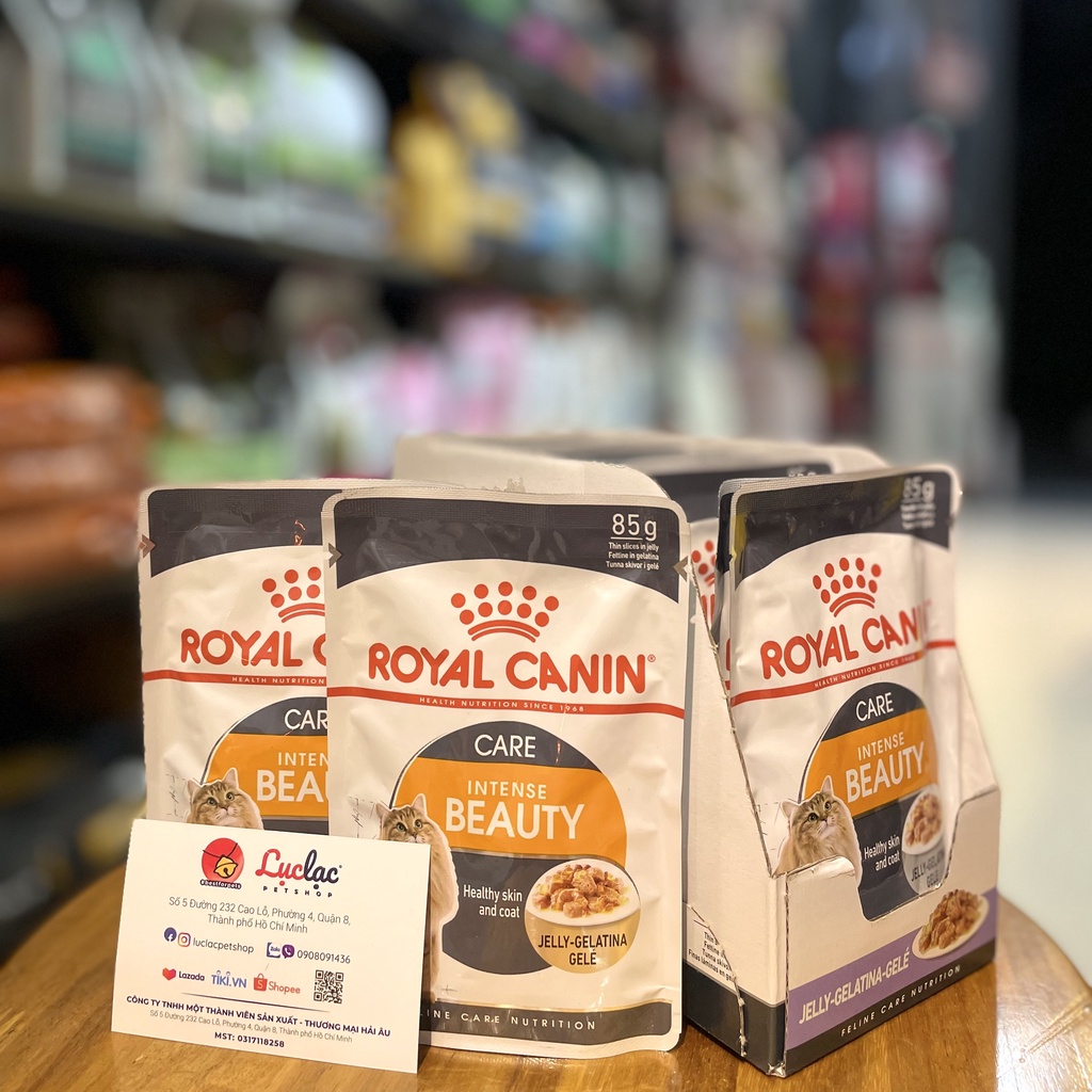 Pate Royal Canin Intense Beauty dưỡng Lông & Da cho Mèo - Gói 85g