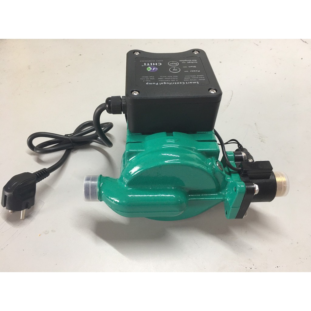 CHITI 20TKM-200A Máy bơm ly tâm tăng áp nước nóng điện tử thông minh chuyên dùng cho tầng áp mái nhà