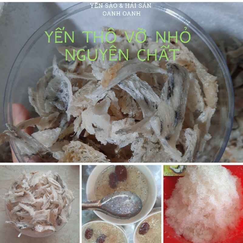 [Mã GROSALE2703 giảm 8% đơn 250K] 50gr Yến Sào thô vỡ bể - Tổ yến vỡ nhỏ nguyên chất ít lông - Tặng kèm đồ chưng | BigBuy360 - bigbuy360.vn