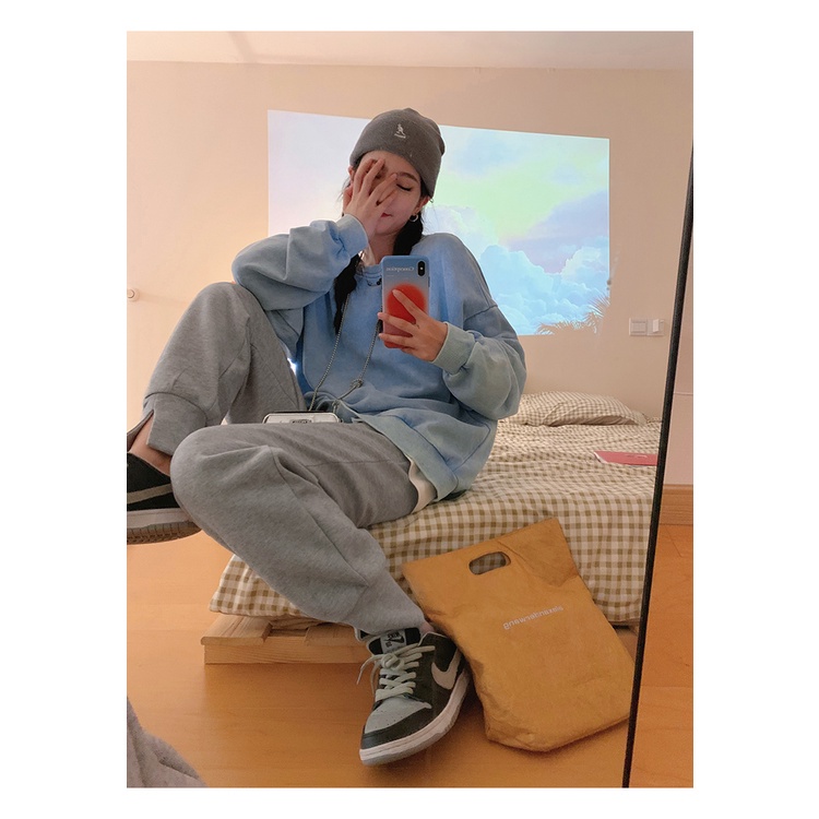 Áo Thun Tay Dài Cổ Tròn Thêu Họa Tiết Thời Trang Hàn Quốc Cổ Điển Cho Nữ | BigBuy360 - bigbuy360.vn