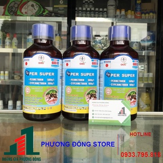 Thuốc diệt muỗi Cyper Super 600EC (1 lít)