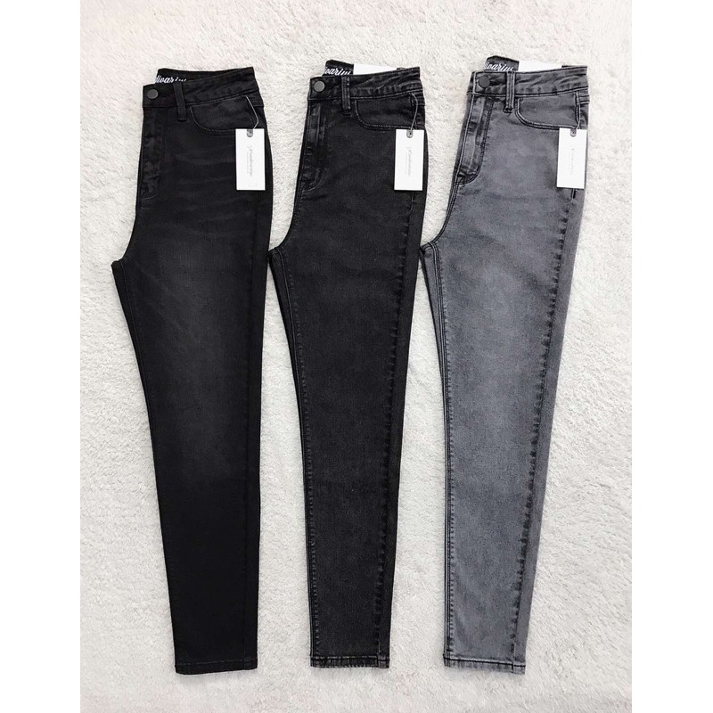Quần skinny lưng cao dáng ôm