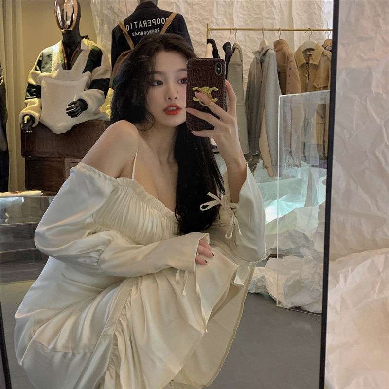 CHANEL Đầm Ren Hoa Trễ Vai Sang Trọng Cho Nữ | BigBuy360 - bigbuy360.vn