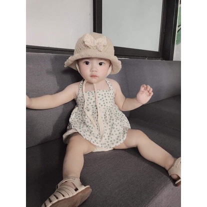 Mũ cho bé gái, mũ trẻ em chất liệu cotton, nón cho bé gái handmade  size từ 0 đến 5 tuổi dễ thương,đáng yêu