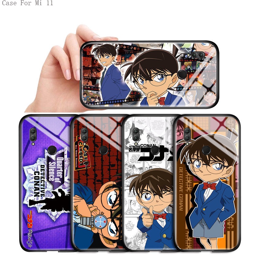 Xiaomi Mi 12 12X 12T 10T Pro 11 11T Lite NE 5G Cho Ốp lưng điện thoại In Hình Hard Casing Detective Conan
