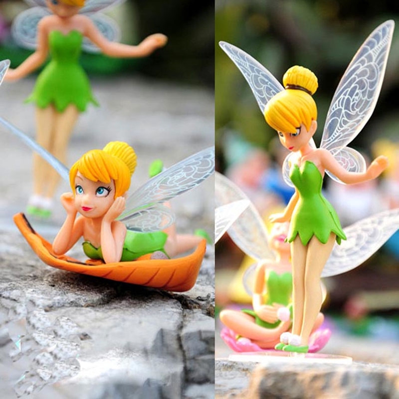 Set 6 Mô Hình Nhân Vật Hoạt Hình Tinkerbell