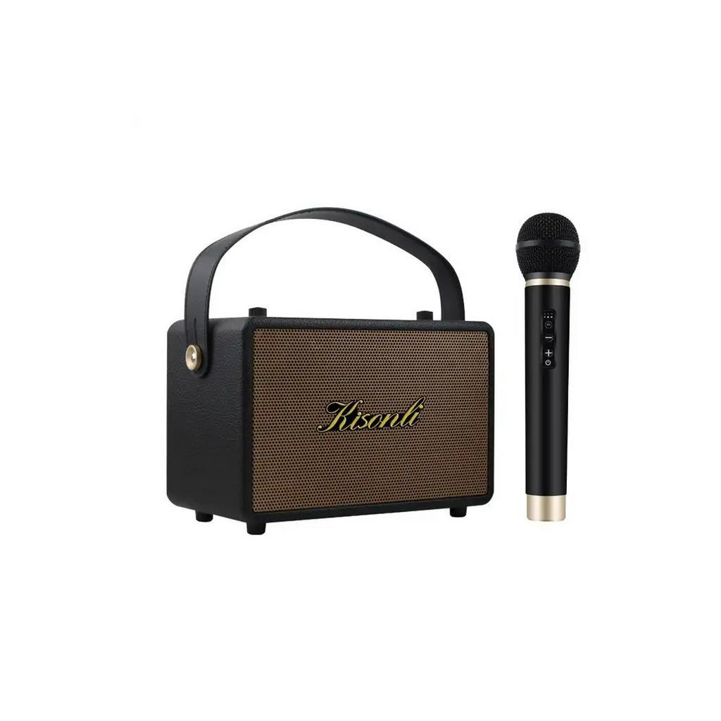 LOA NGHE NHẠC CÓ MICRO KHÔNG DÂY BLUETOOTH KISONLI 10Wx2 G100