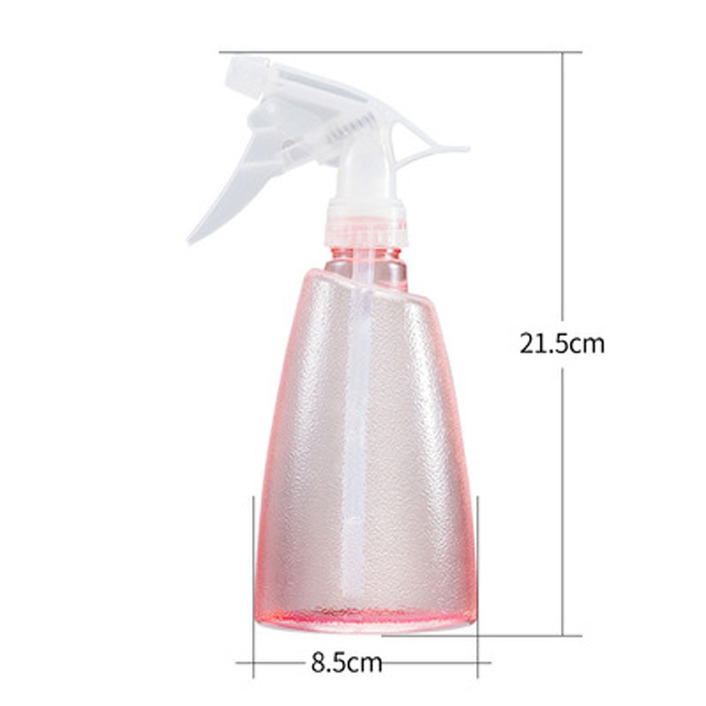 Bình xịt nước bằng nhựa PP trong suốt dung tích 500ml dùng cho gia đình / salon tóc