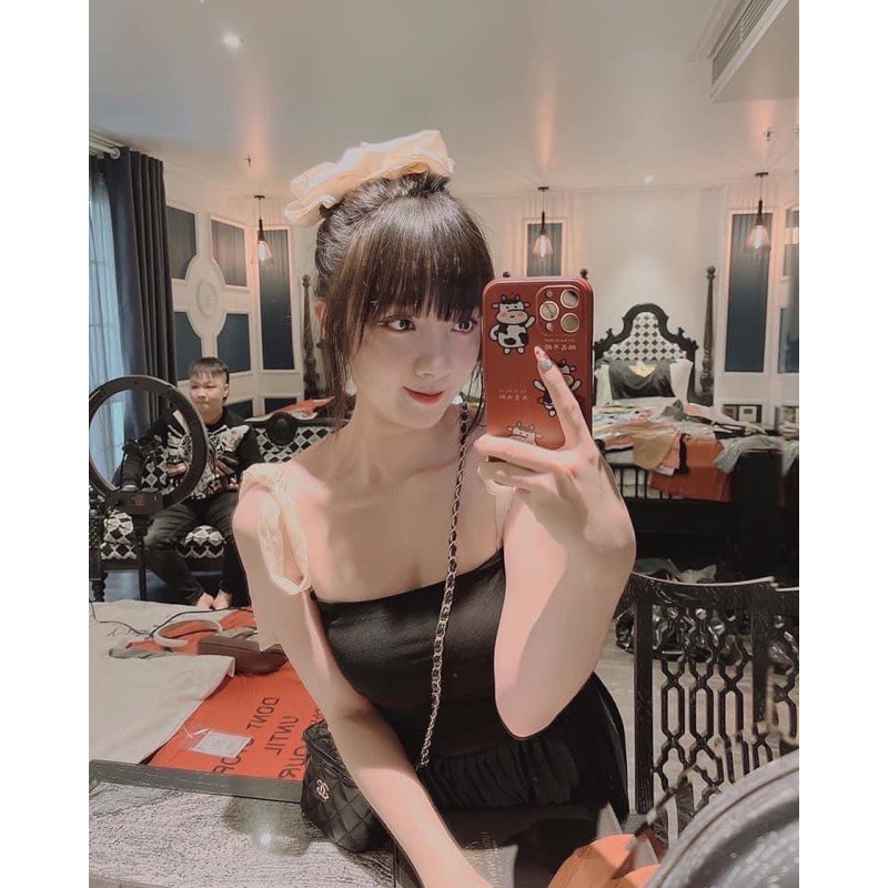 [Mã FAMAYWA giảm 10K đơn 50K] ÁO 2 DÂY THẮT NƠ VAI | BigBuy360 - bigbuy360.vn