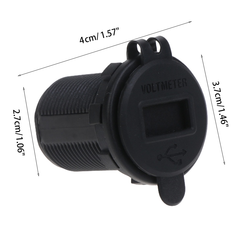 Ổ CắM SạC 12v USB Cho Xe Hơi / Xe MáY / TàU ThủY