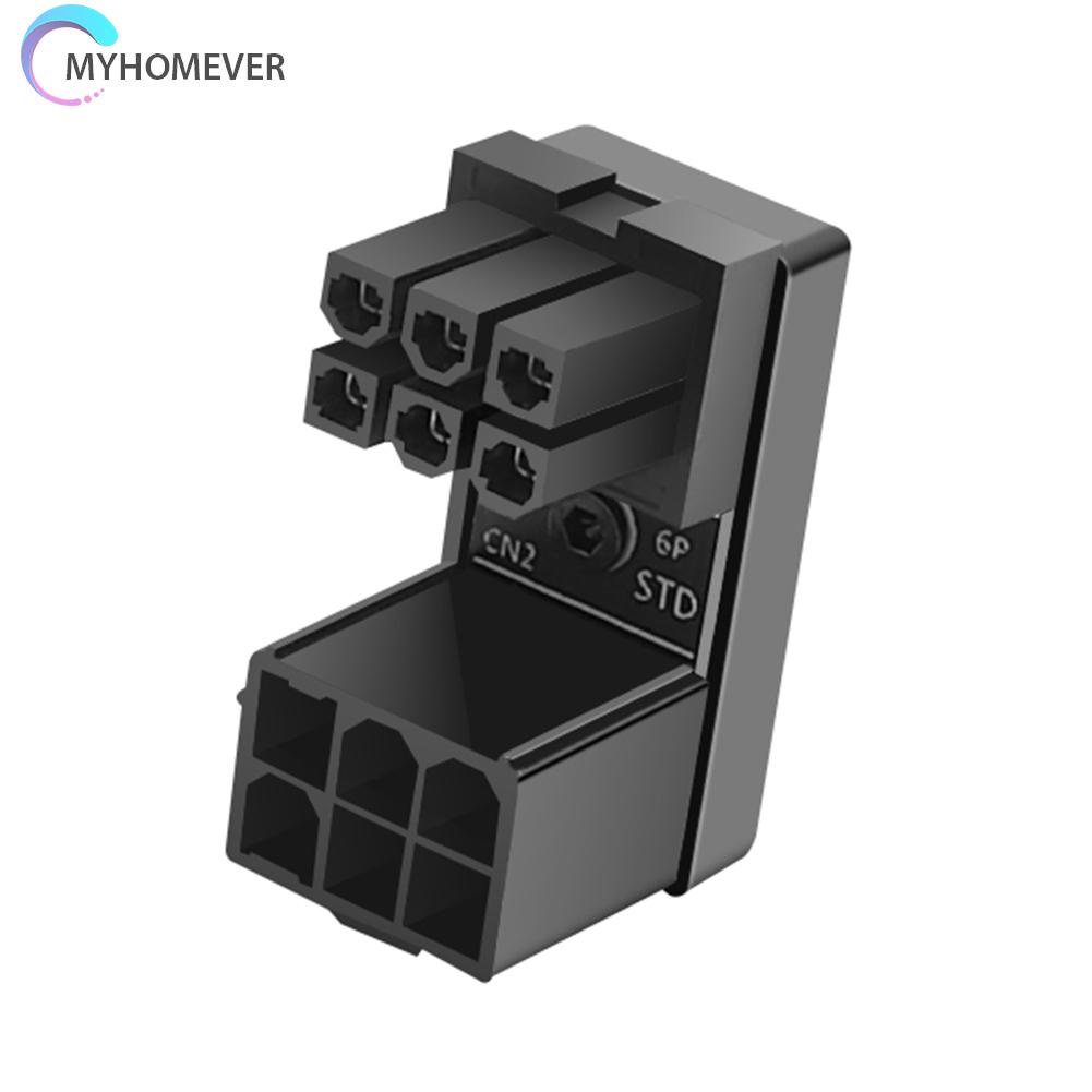 Đầu Chuyển Đổi Atx 8pin 6pin Sang 8pin 6pin 180 Độ Cho Máy Tính Để Bàn Gpu | BigBuy360 - bigbuy360.vn