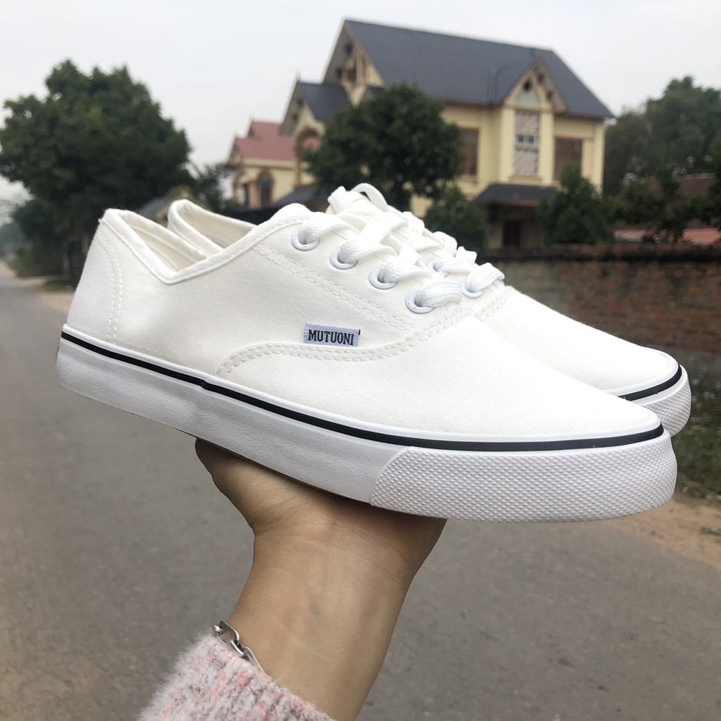 Giày Ulzzang Van trơn taobao 2