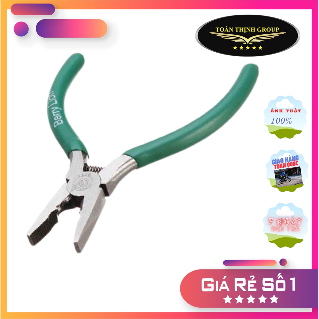 Kìm Cắt, Kìm Nhọn, Kìm Điện 5 inch  Thương Hiệu BERRYLION - Kìm, Kiềm - Thép CR-V Cao Cấp - Bền Chắc