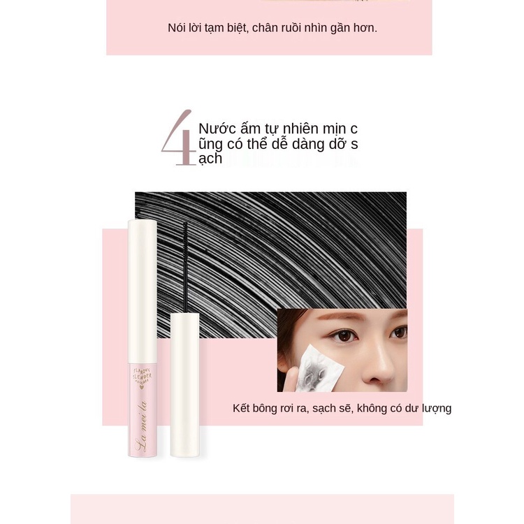 [Hàng mới về] Mascara với đầu cọ nhỏ chống nước không nhòe làm dày cong và dài mi tiện dụng | BigBuy360 - bigbuy360.vn