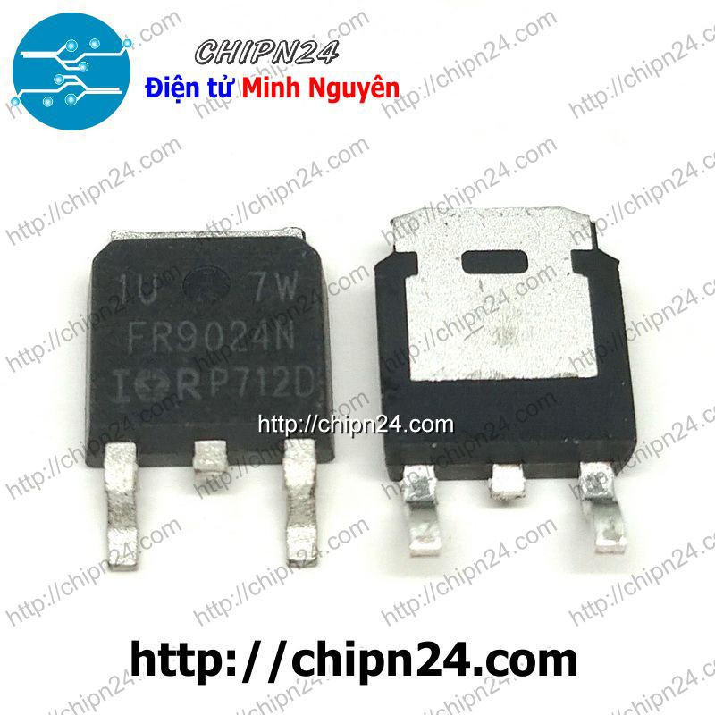 [2 CON] Mosfet Dán FR9024 TO-252 11A 55V Kênh P (SMD Dán) (IRFR9024 IRFR FR 9024)