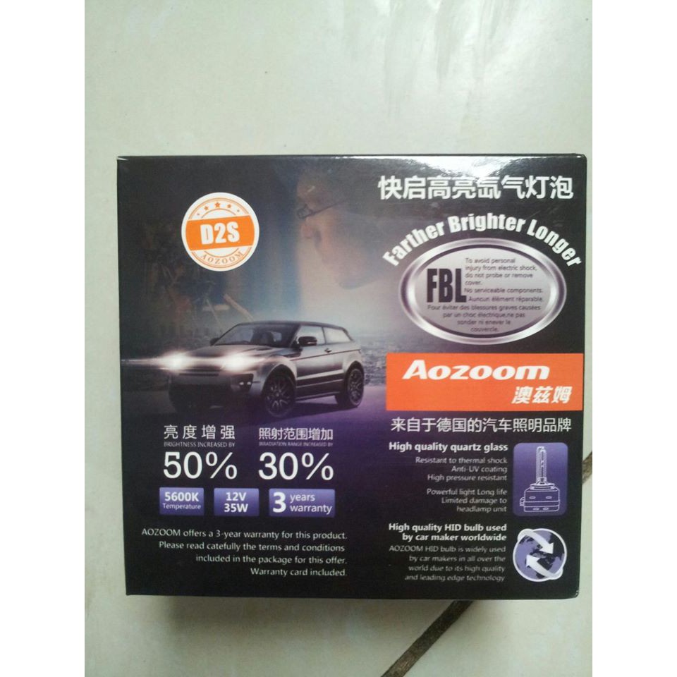 BÓNG XENON AOZOOM CHÂN D1S, D4S, D2S, D3S...