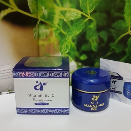 KEM DƯỠNG TRẮNG DA VITAMIN E, C Whitening Pearl Cream Paris - MEI 15GR