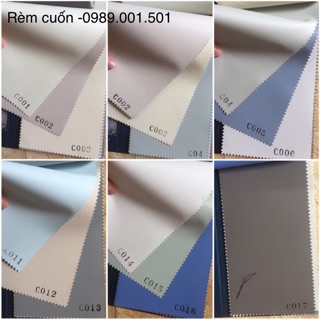 Rèm cuốn trơn cản sáng 100% ( kt :1,4 x 1,6)