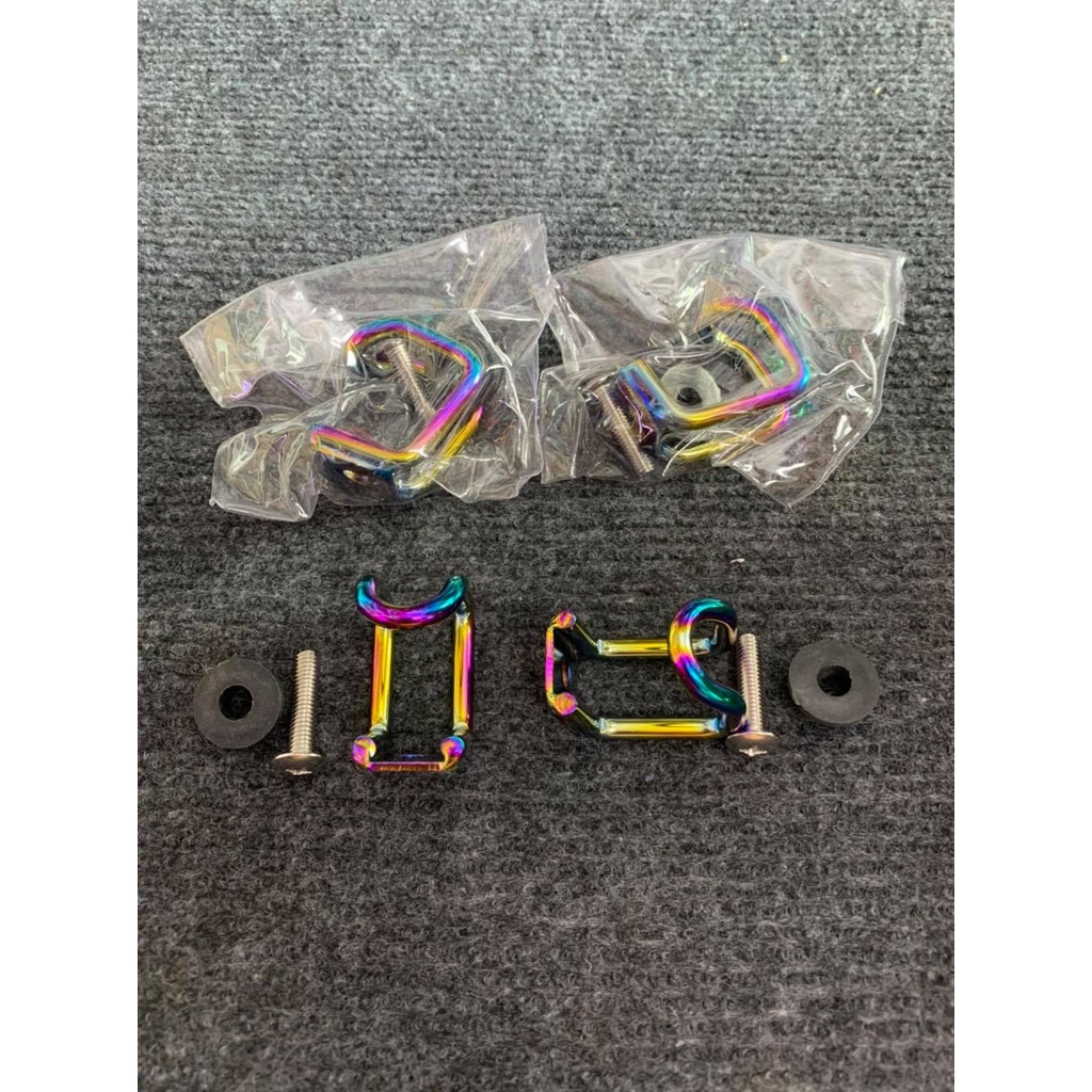 Móc treo đồ titan chữ U cho các dòng xe wave sirius exciter winer sonic satria vair