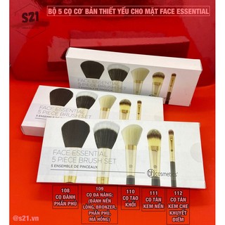 Bộ cọ 5 cọ thiết yếu cho mặt bh face essential 5 piece brush set